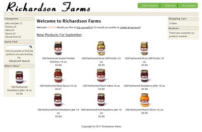 RICHARDSON FARMS MEDINA OH OLD FASHIONED APPLE BUTTER 18 OZ